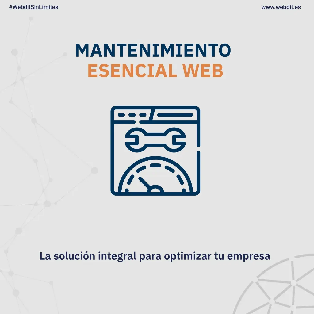 MANTENIMIENTO ESENCIAL WEB