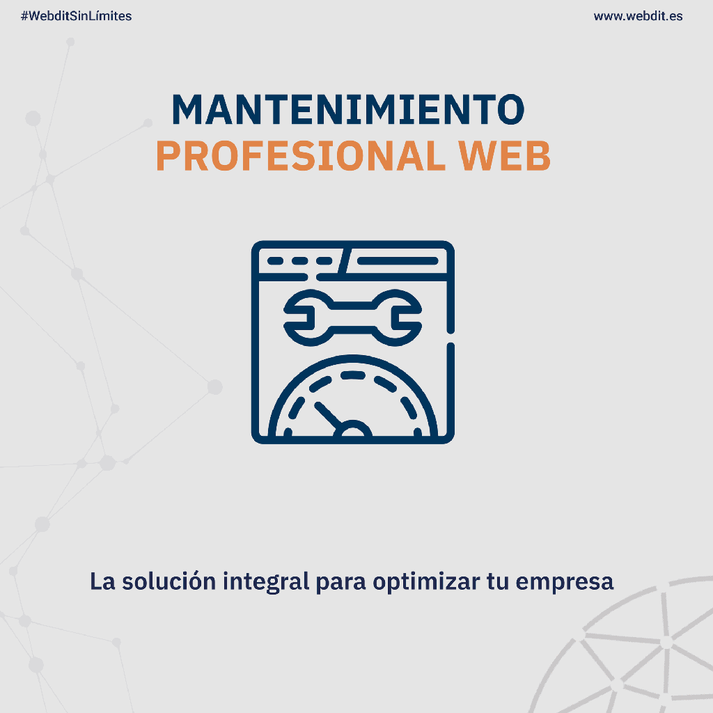 MANTENIMIENTO PROFESIONAL WEB