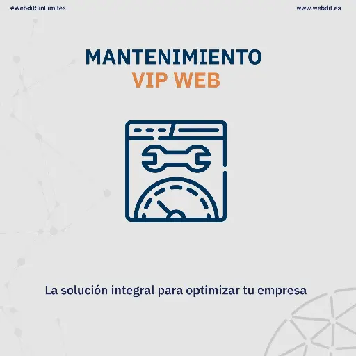 MANTENIMIENTO VIP WEB