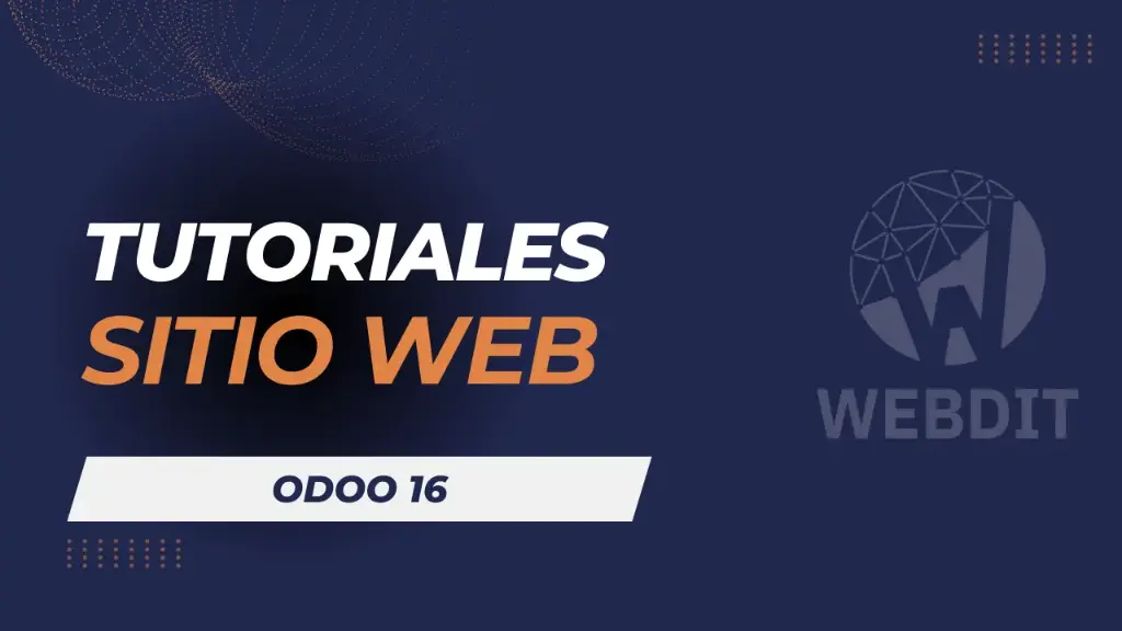 Tutoriales Sitio Web Odoo